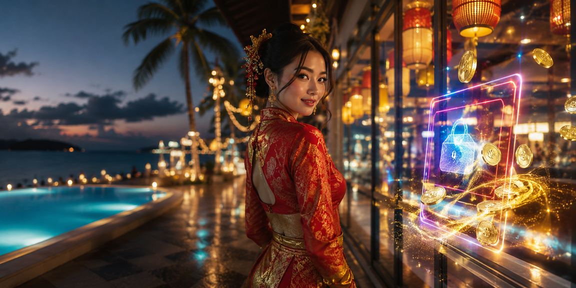 Suasana kasino pertaruhan bergaya Melayu di Langkawi