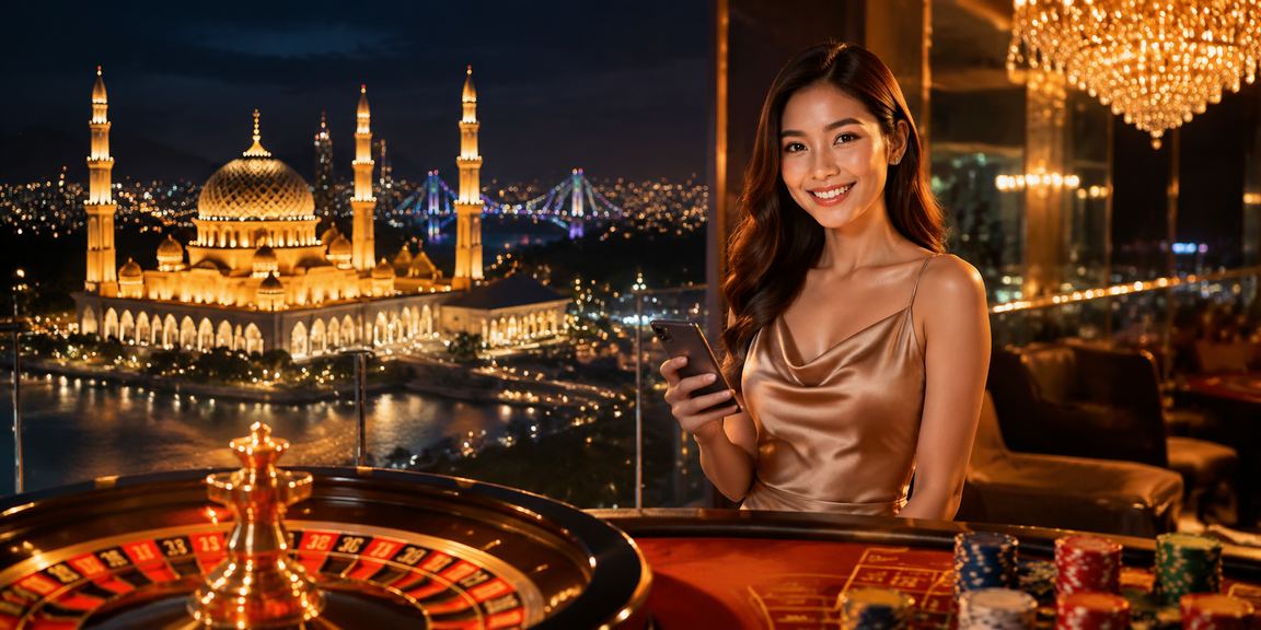 Roulette bergaya Melayu di Putrajaya bersama fl5